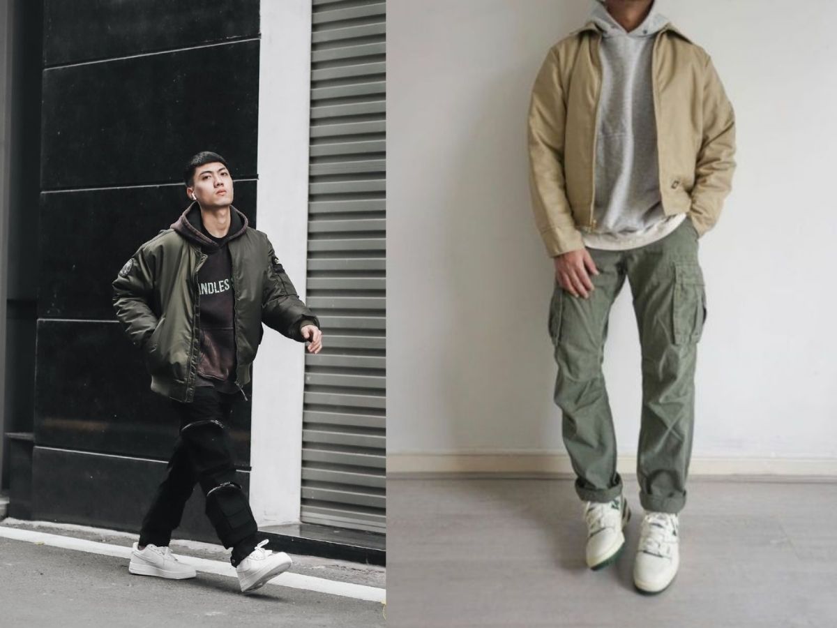 Khám phá ngay bí kíp phối đồ áo khoác thể thao nam