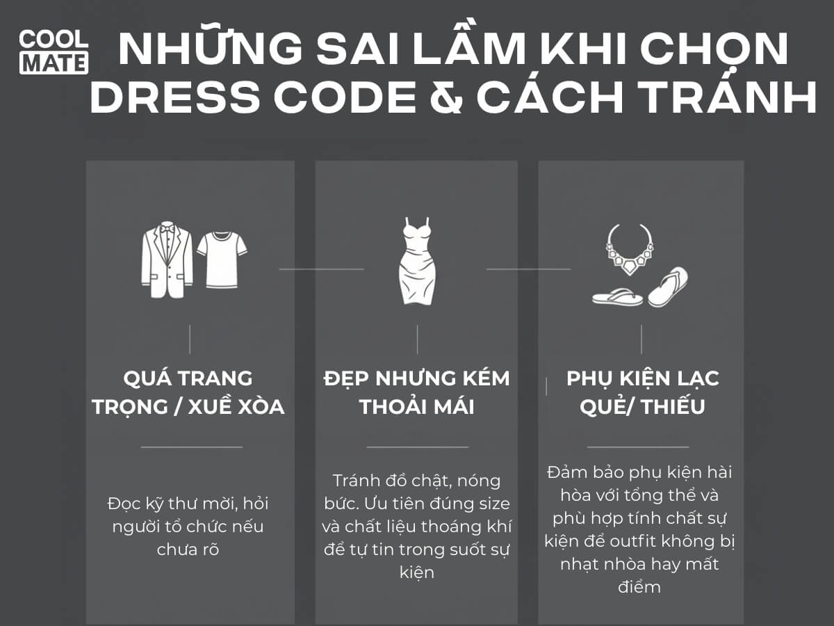 Những Sai Lầm Khi Chọn Dress Code & Cách Tránh