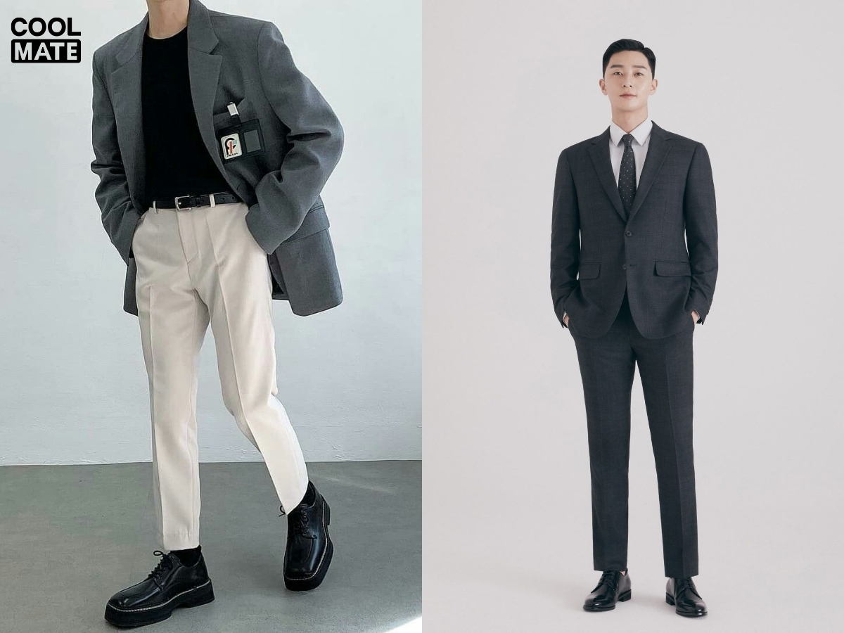 Phối quần tây với Blazer/Vest