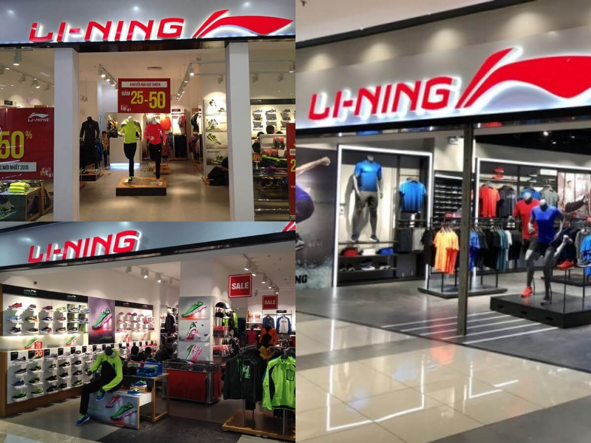 Shop bán quần áo thể thao Li-Ning