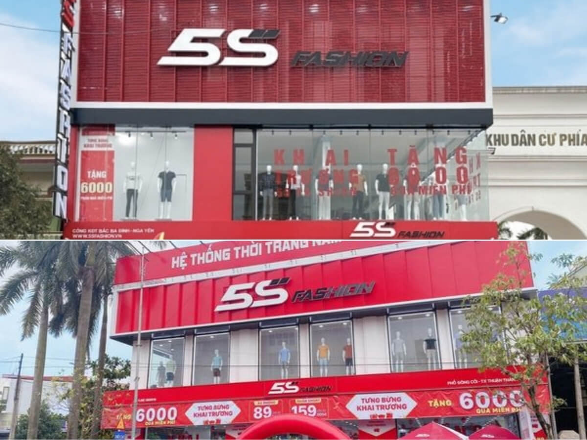 Shop bán quần áo thể thao 5S Fashion