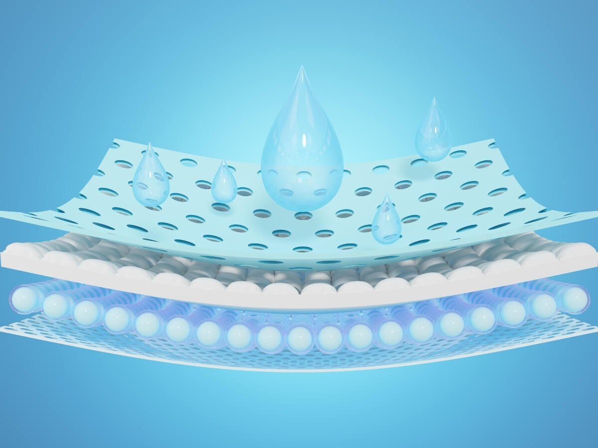 Vải Bamboo có khả năng thấm hút cao