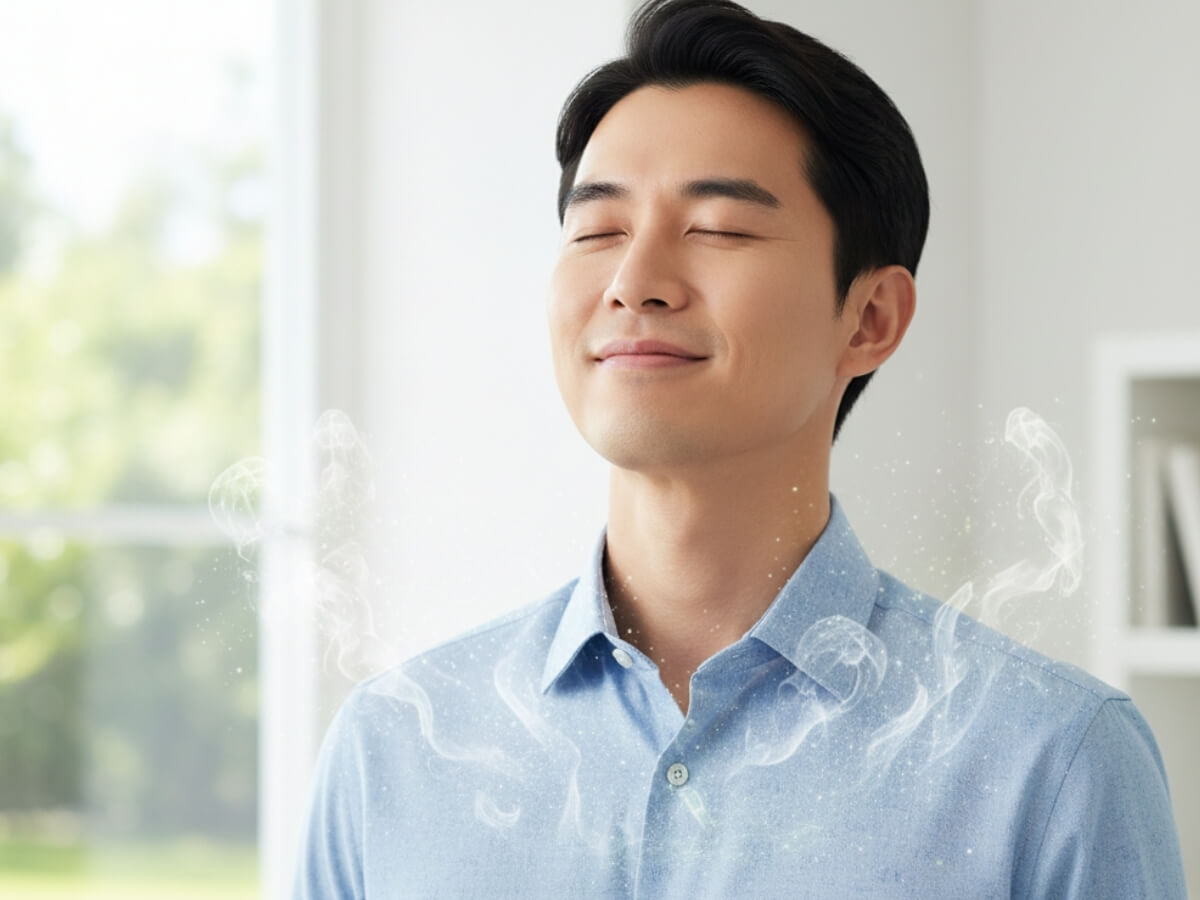 Vải Bamboo có đặc tính kháng khuẩn tự nhiên, giúp ngăn mùi và giữ áo sạch sẽ