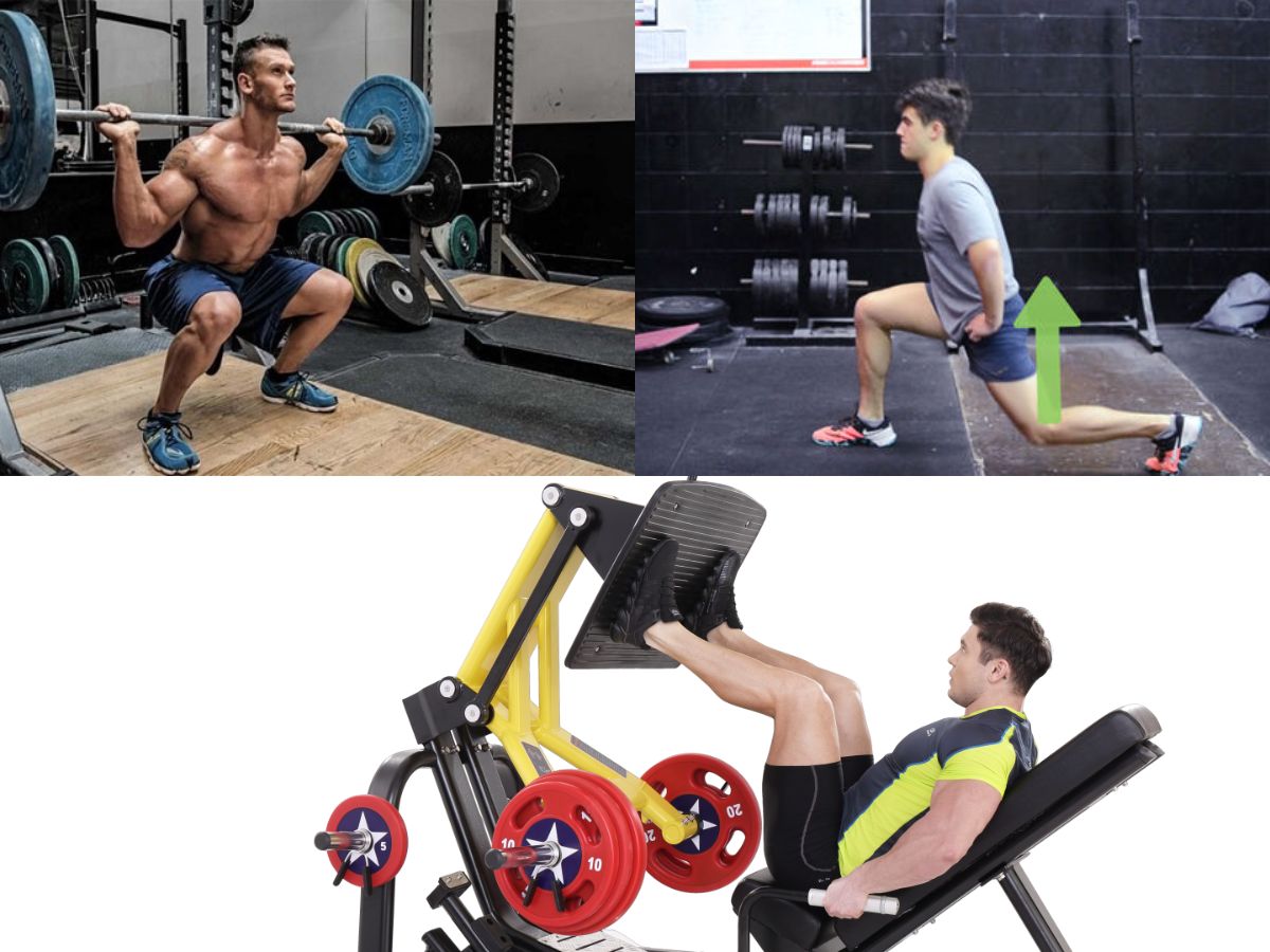 Nhóm bài tập Chân Đùi, Mông