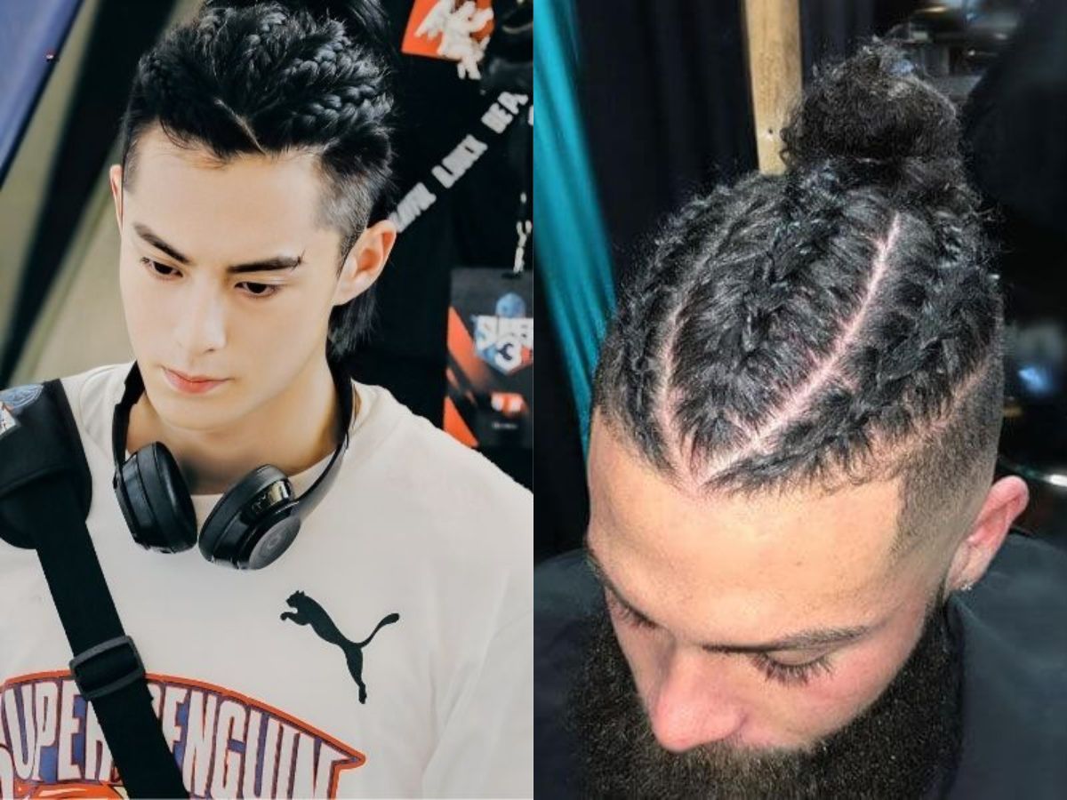 Man Bun Tóc Tết cầu kỳ và ấn tượng tuyệt đối