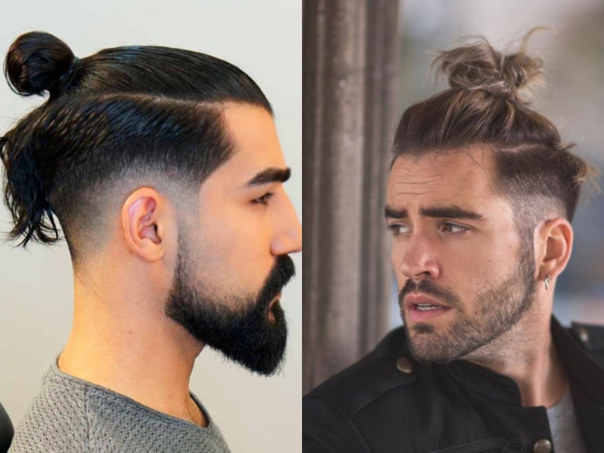 Top Knot nét độc đáo của tóc búi đỉnh đầu