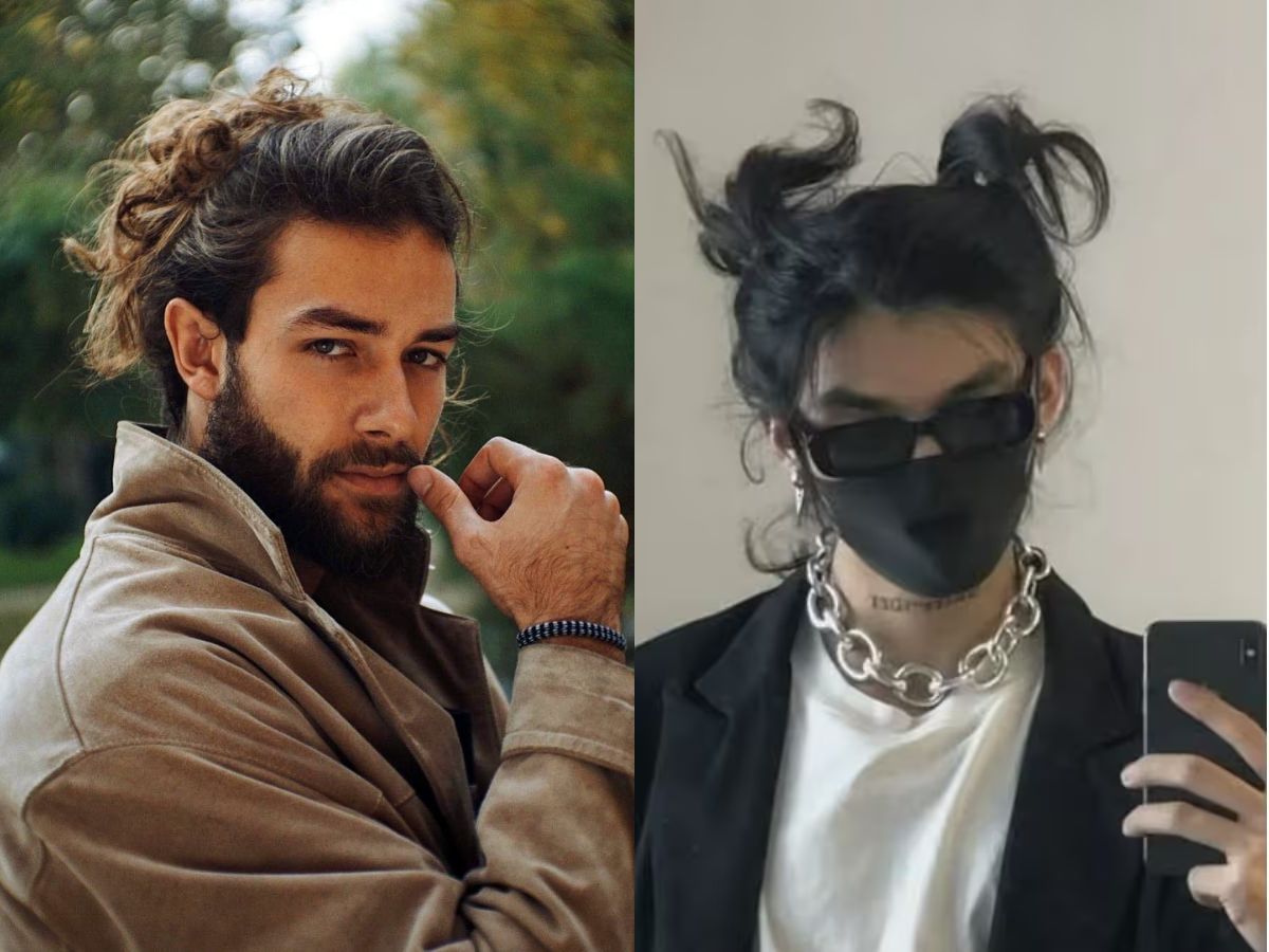 Man Bun Messy phóng khoáng và đầy sức hút tự nhiên