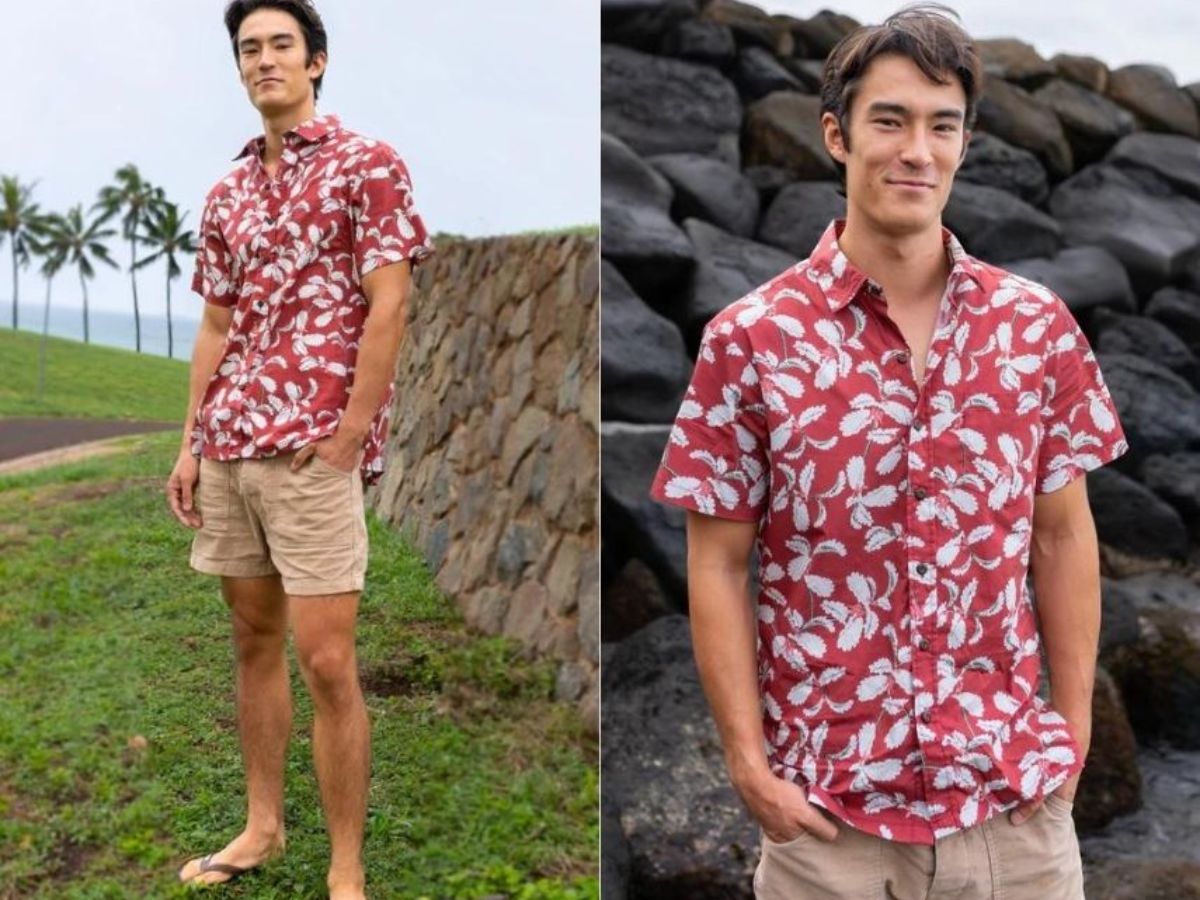 Phối đồ với áo sơ mi Hawaii cho các chàng trai