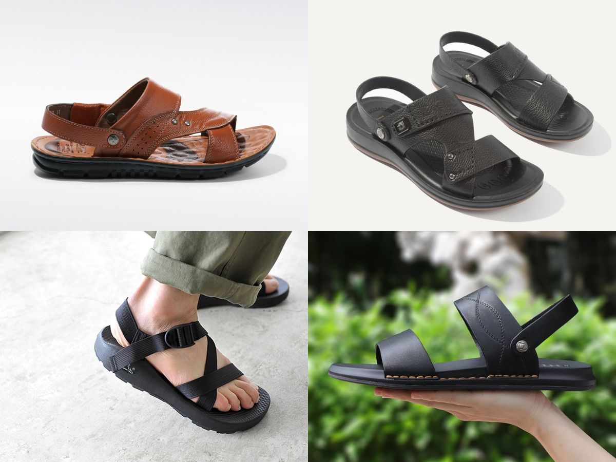 Chất liệu và độ bền của sandals giúp bạn tự tin hơn