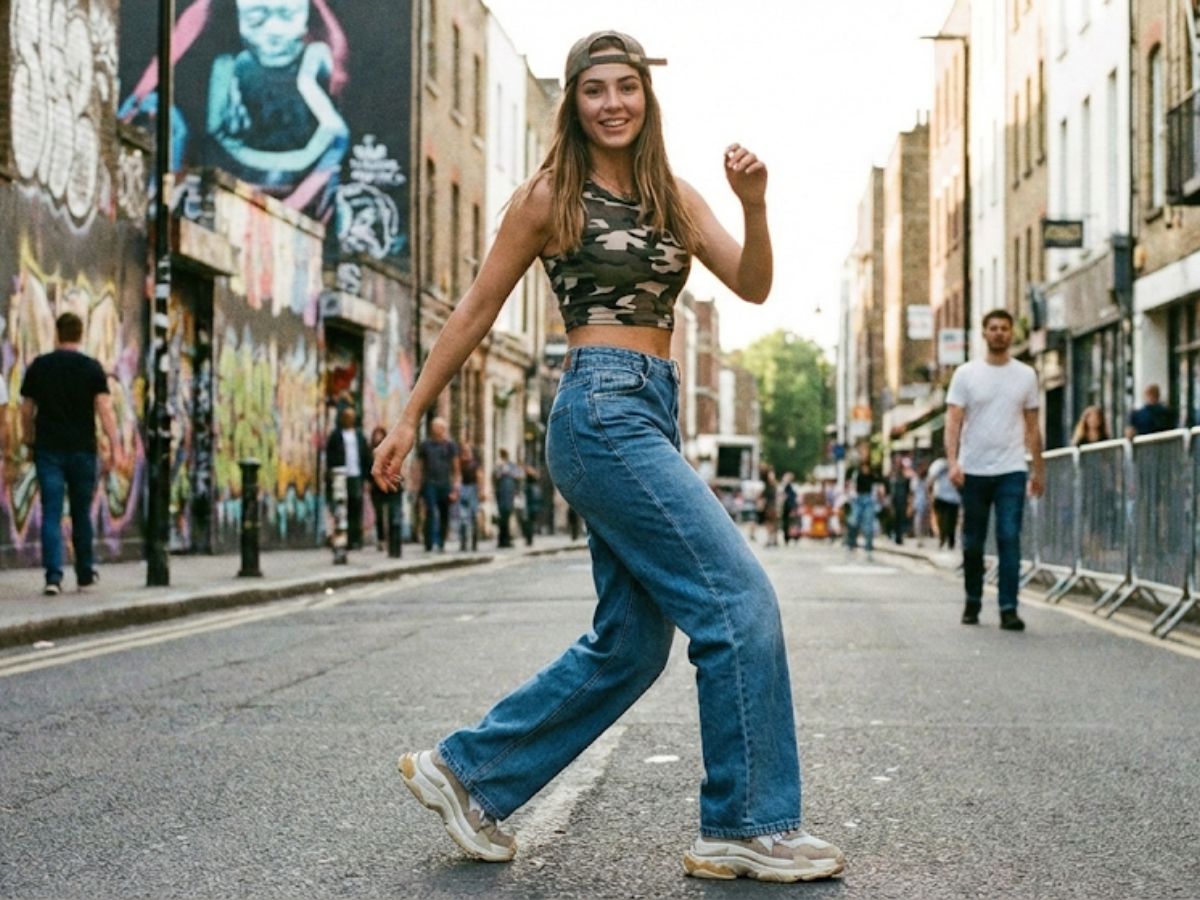 cách phối đồ với họa tiết Camouflage