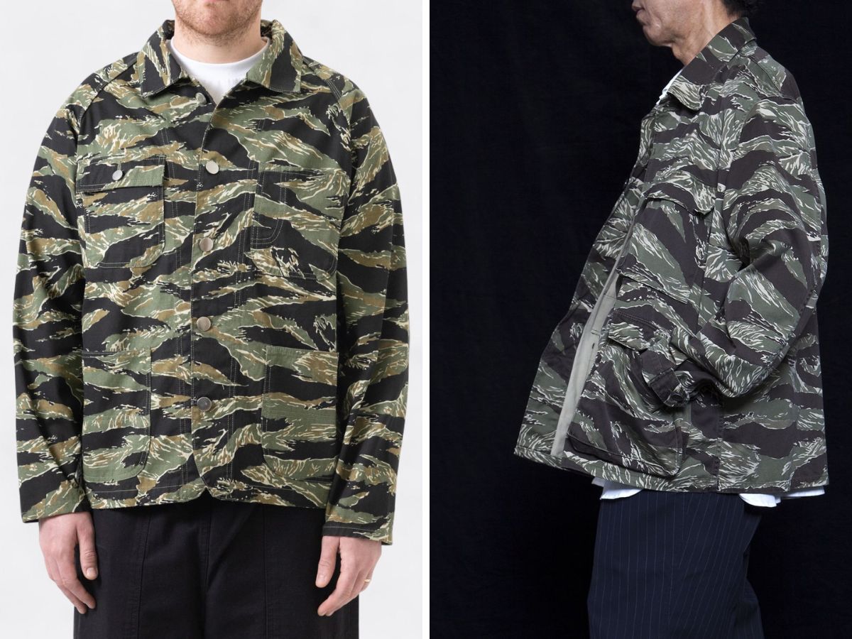 Tiger Stripe làm liên tưởng đến vằn của hổ