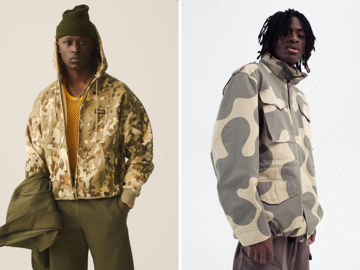 Họa tiết Camouflage mang đến tuyên ngôn phong cách