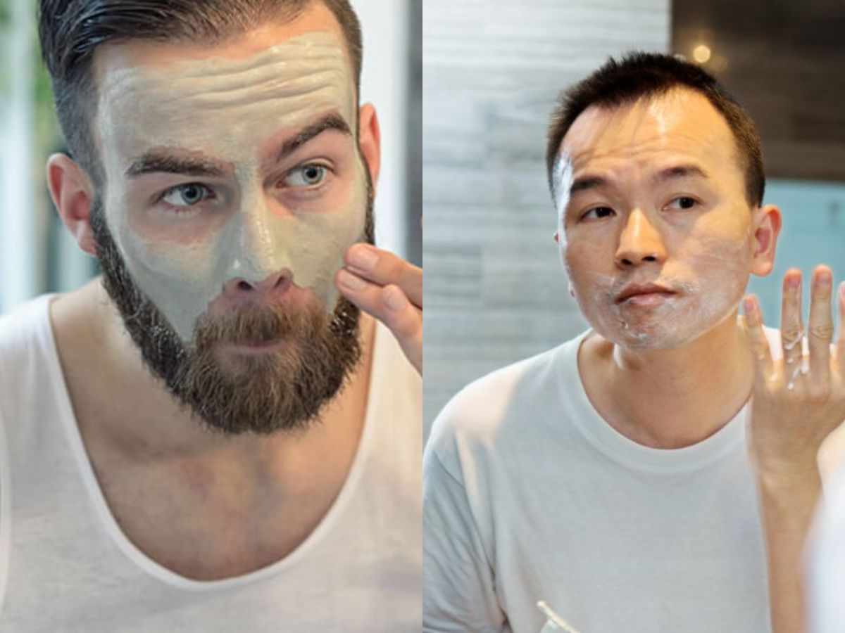 Có 2 loại tẩy da chết nam là vật lý và hóa học