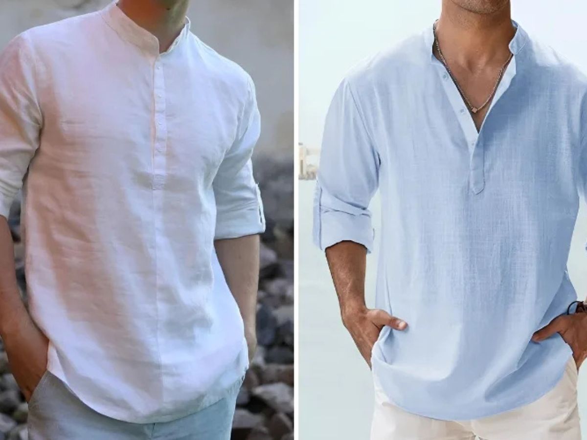 TOP 10 địa chỉ mua áo cổ trụ nam tại Hà Nội