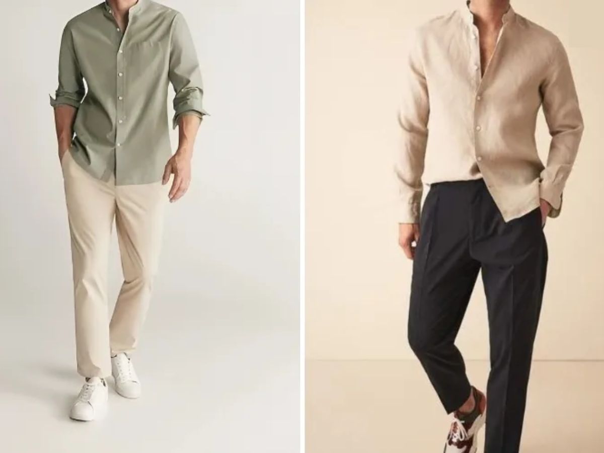 TOP 10 địa chỉ mua áo cổ trụ nam tại Hà Nội