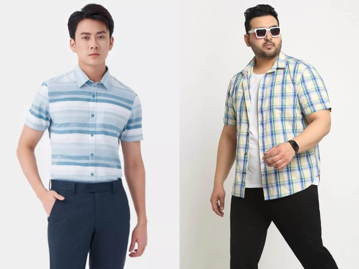 Chọn kẻ sọc nam theo dáng người để tôn dáng và cân đối vóc dáng