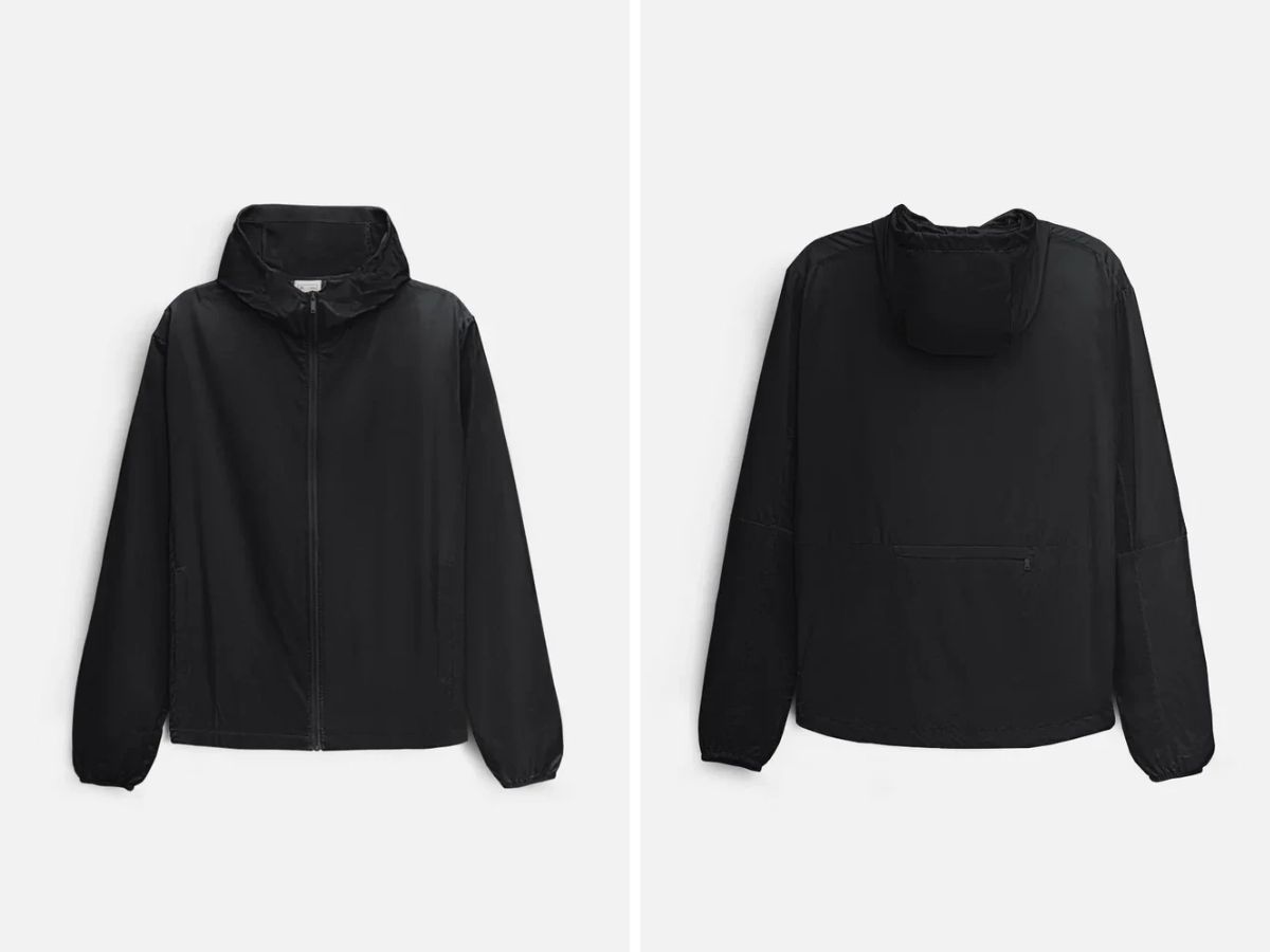 Áo khoác gió của Yame Shop đơn giản nhưng đủ tính năng