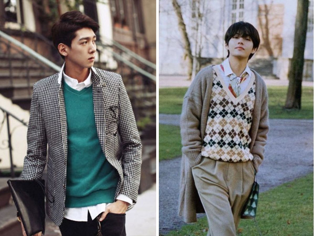 Phối với áo khoác ngoài công thức giúp giữ ấm những ngày lạnh