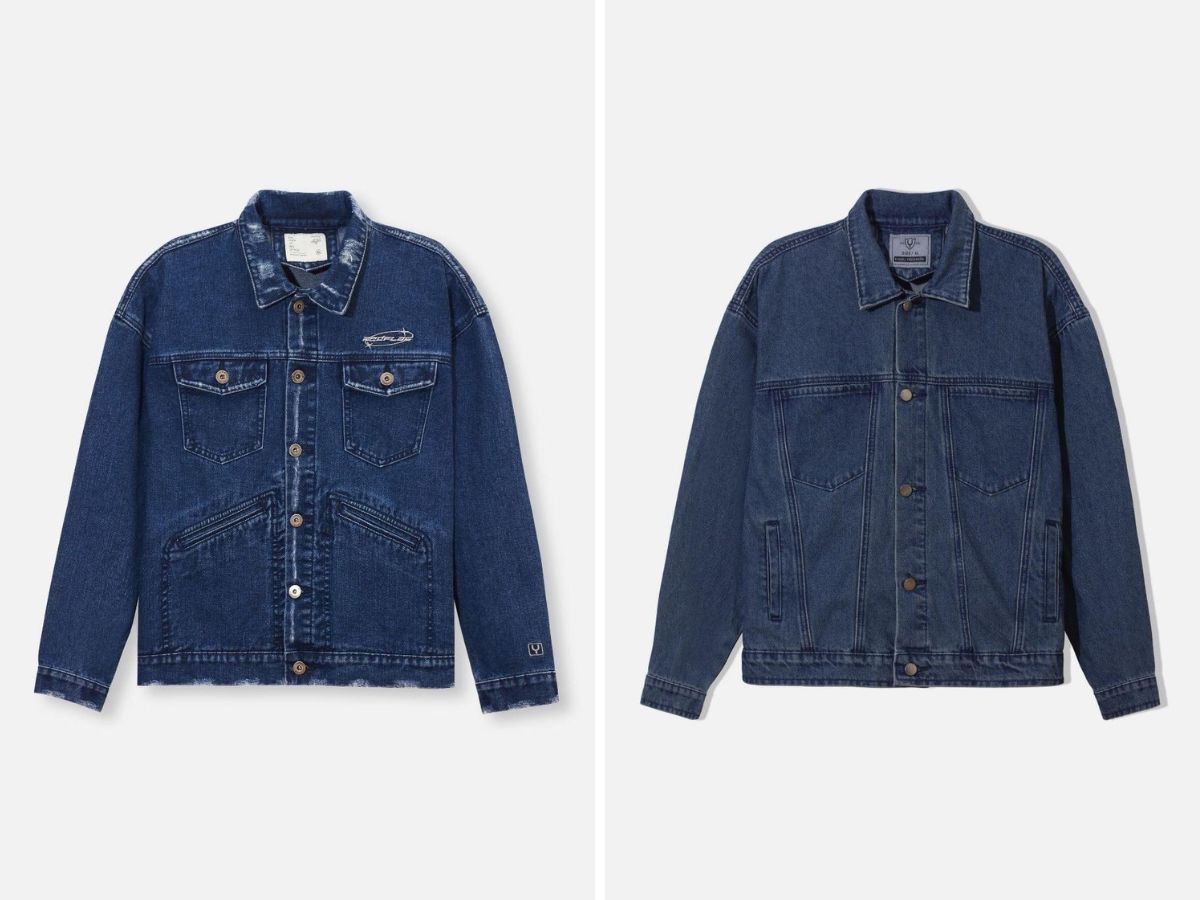 Áo khoác jeans Yame đơn giản nhưng đảm bảo độ đẹp