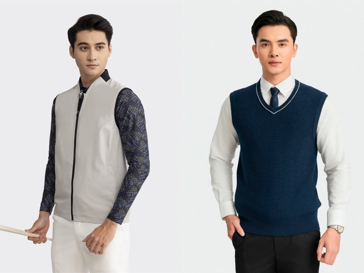 áo gile nam tại Aristino