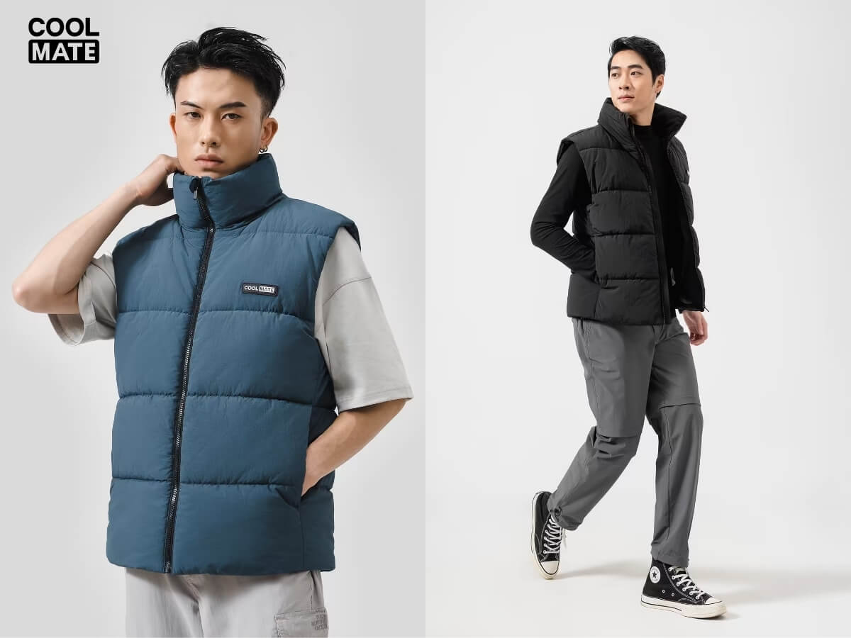 áo gile nam tại coolmate
