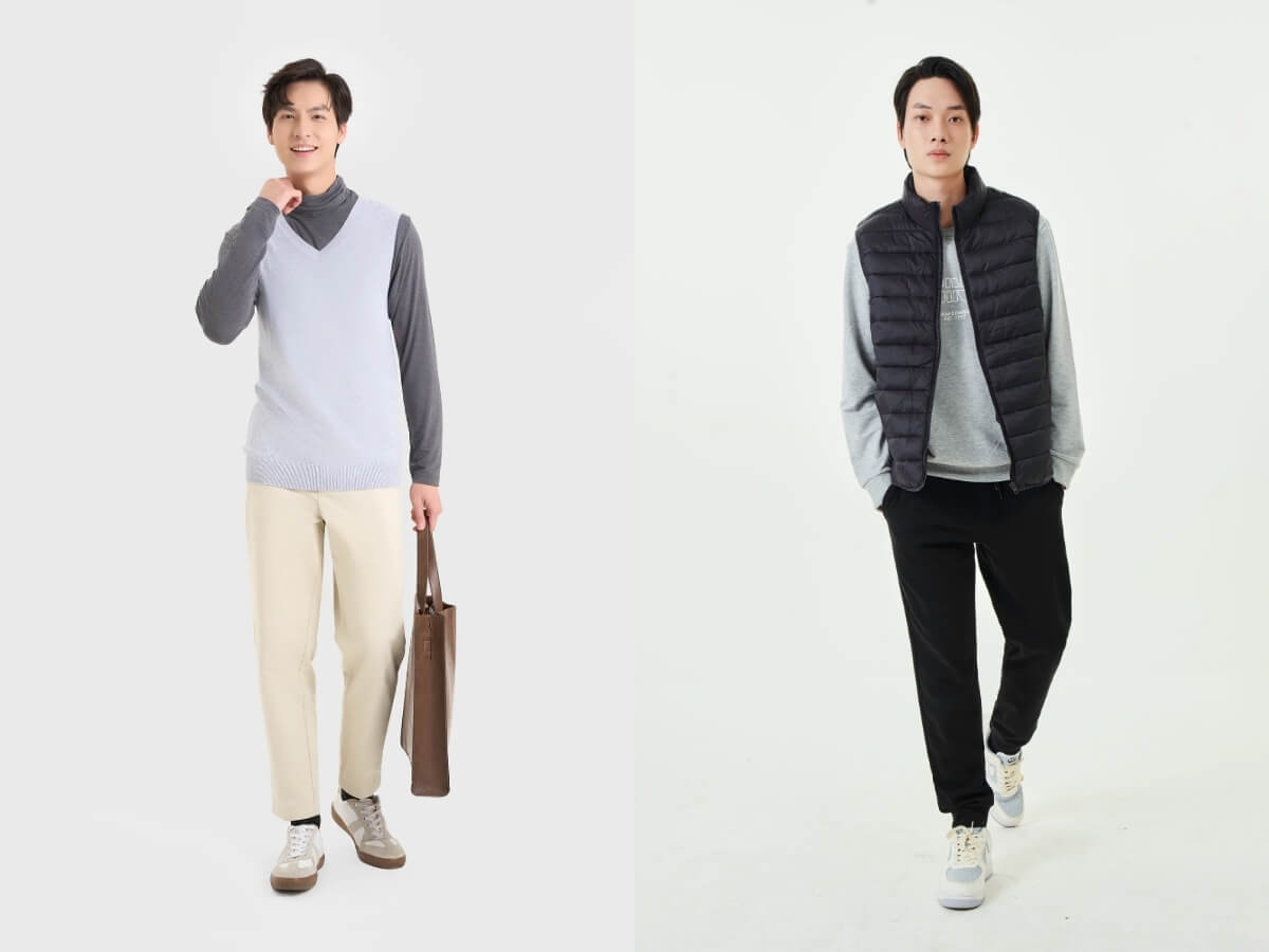 áo gile nam tại canifa