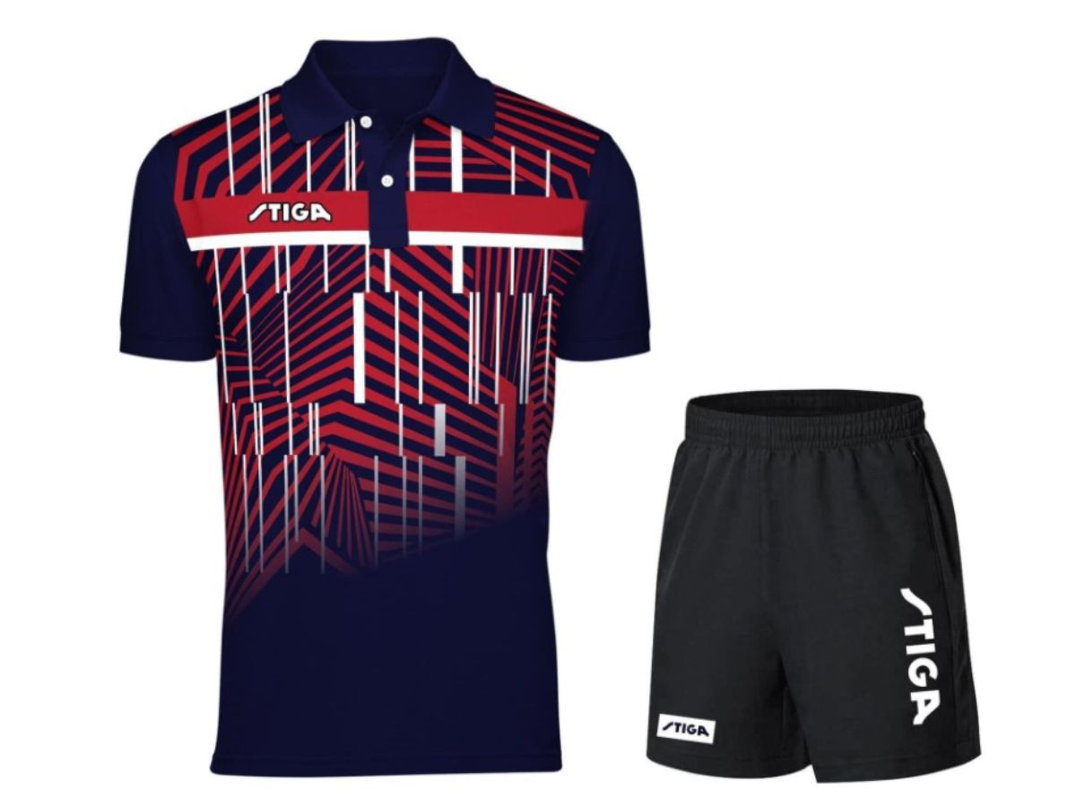 Quần áo bóng bàn của Stiga với chất lượng ổn định