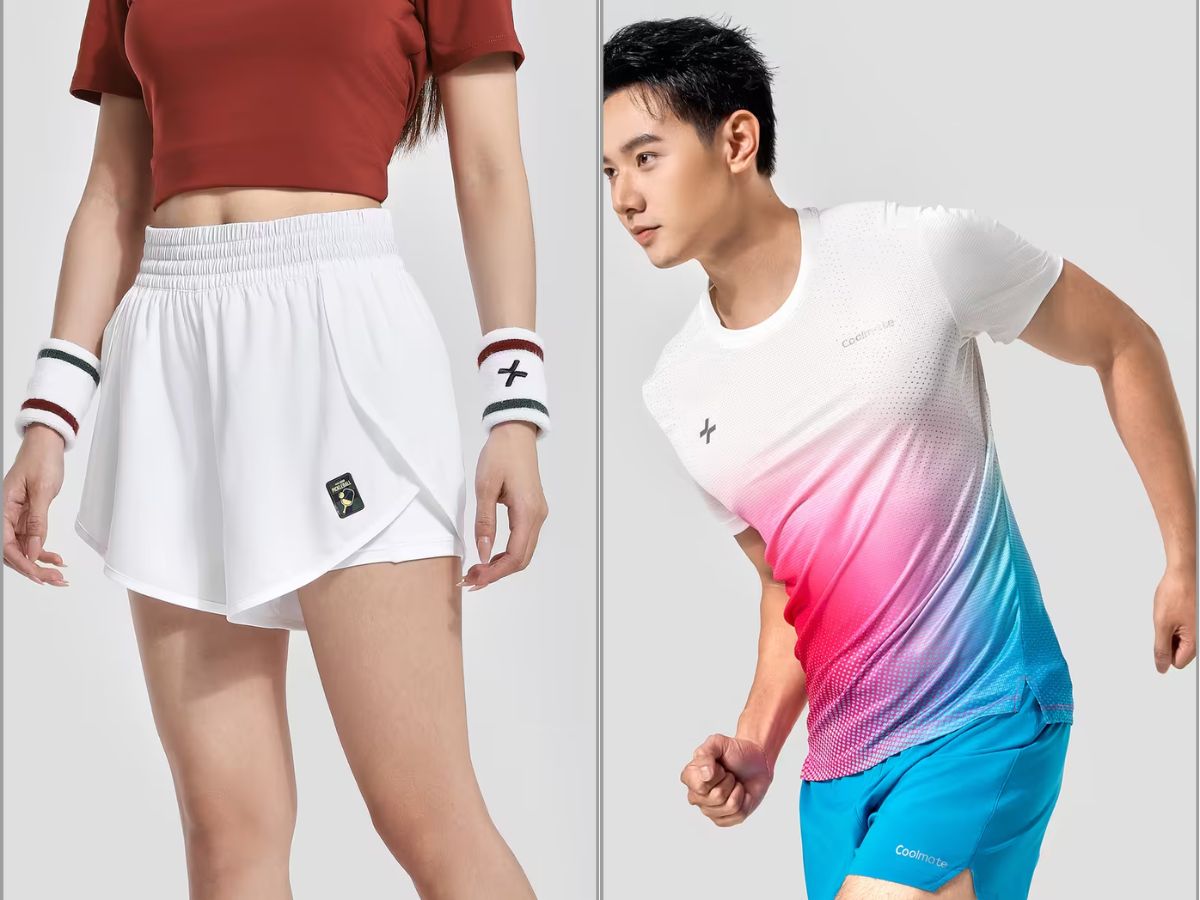 Bạn có thể tham khảo quần áo thể thao tại Coolmate