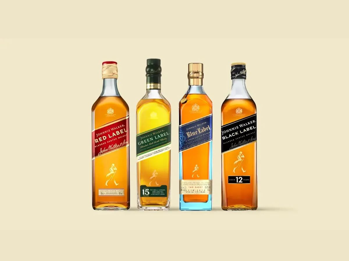 Johnnie Walker thuộc top thương hiệu rượu nổi tiếng