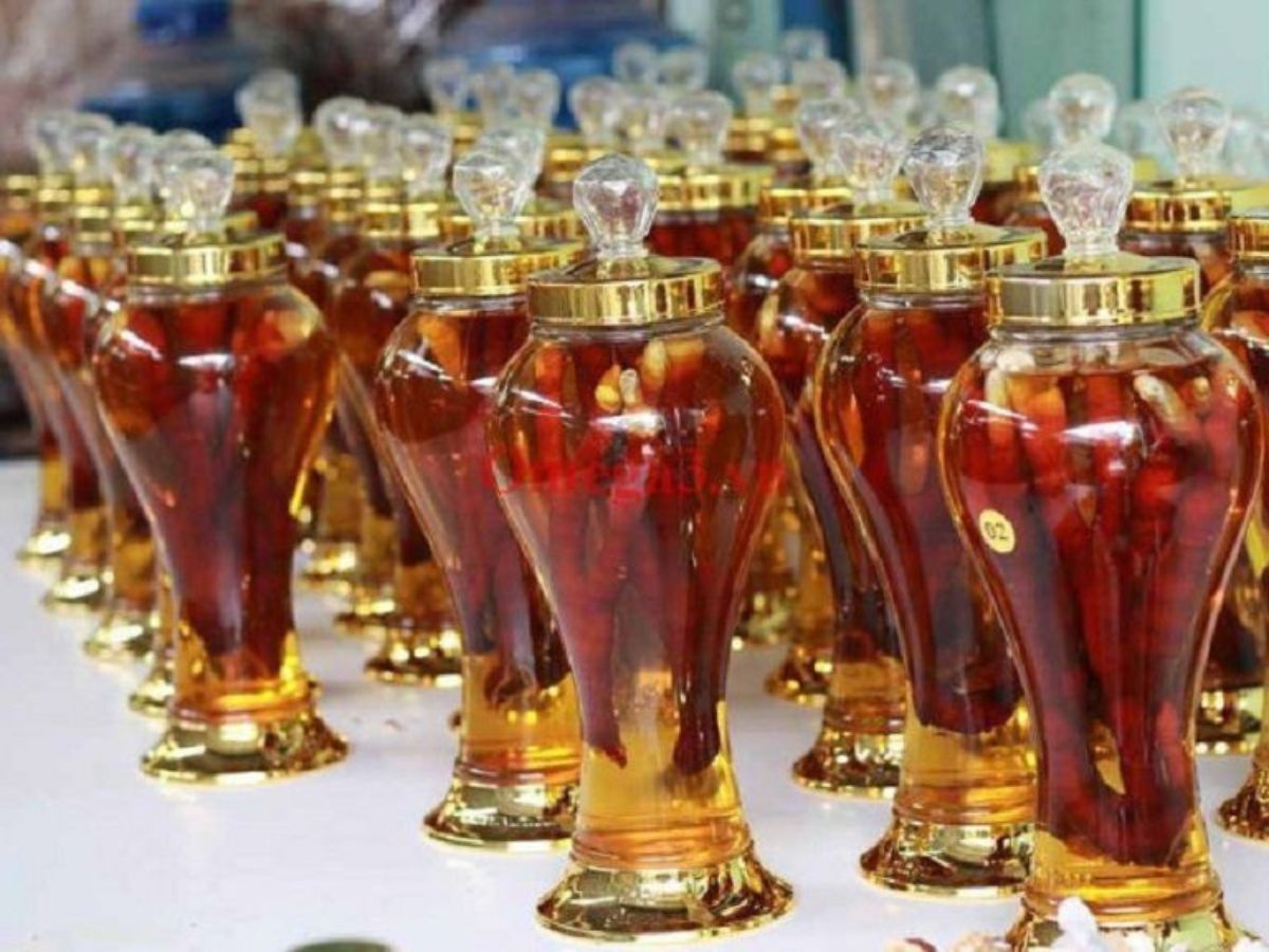 các loại rượu ngâm tốt cho nam giới
