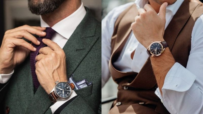 Mix Vòng Tay Cùng Đồng Hồ Cho Nam