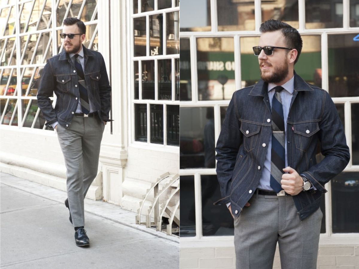 Nâng tầm gu với phong cách Denim Jacket Nam đỉnh cao