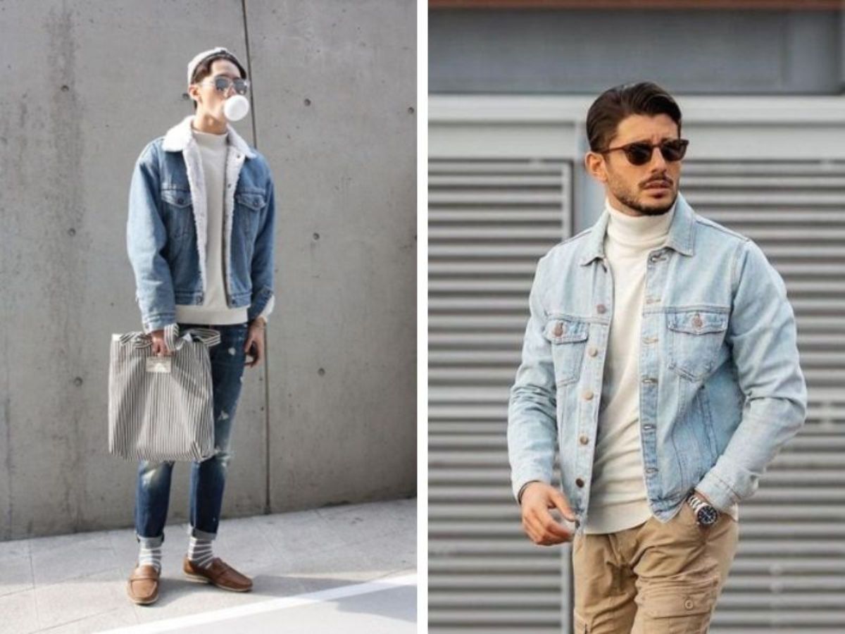 Nâng tầm gu với phong cách Denim Jacket Nam đỉnh cao