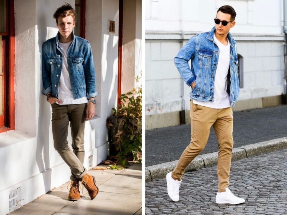 Nâng tầm gu với phong cách Denim Jacket Nam đỉnh cao