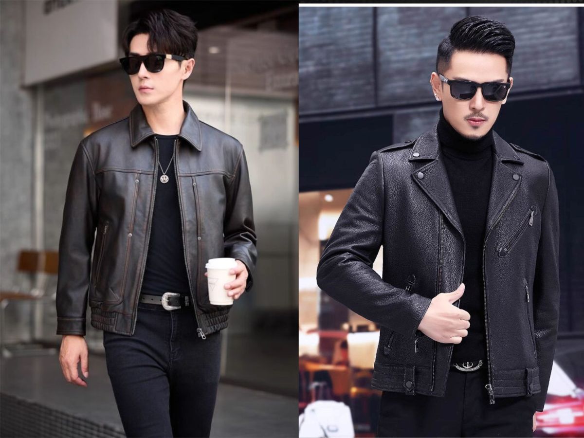 Top Địa Chỉ Áo Da Nam Hà Nội