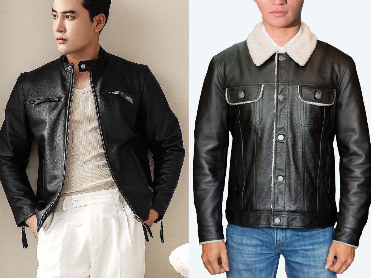 Top Địa Chỉ Áo Da Nam Hà Nội