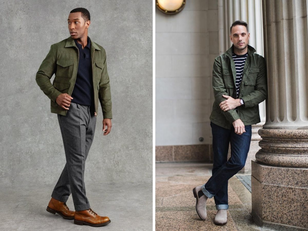 Bạn có thể áp dụng nhiều cách phối khác nhau với áo M65