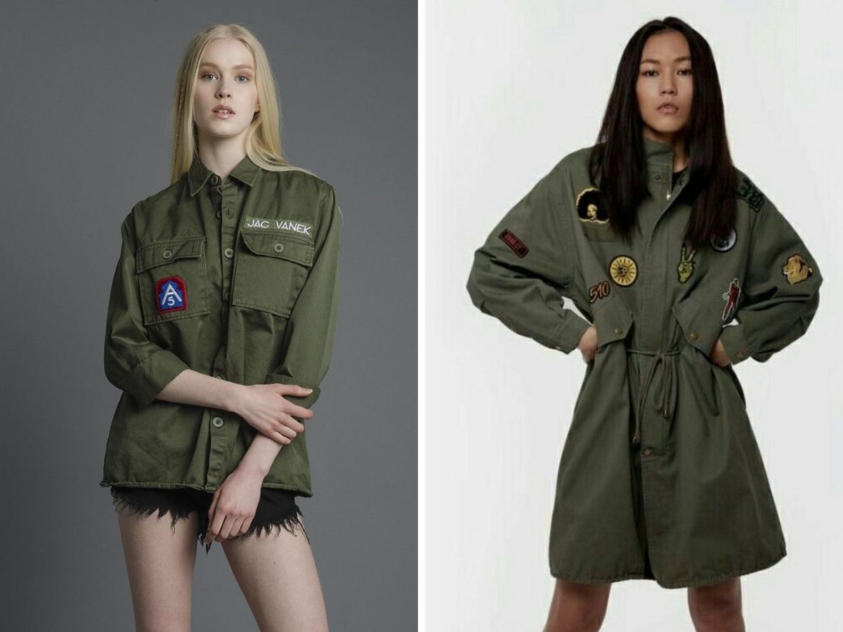 Chọn M65 làm điểm nhấn cho outfit cũng là cách ổn áp với chị em