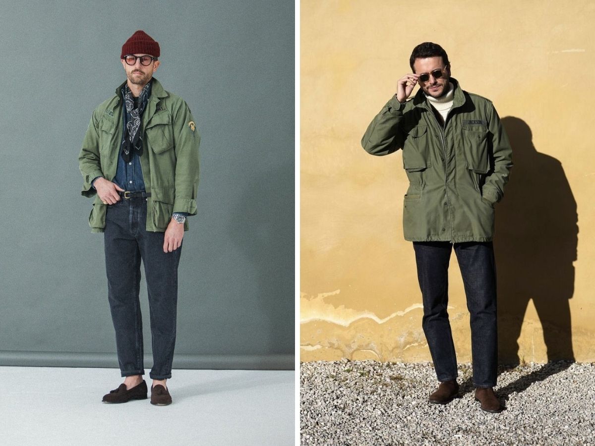 Ưu tiên giặt tay các mẫu áo khoác M65