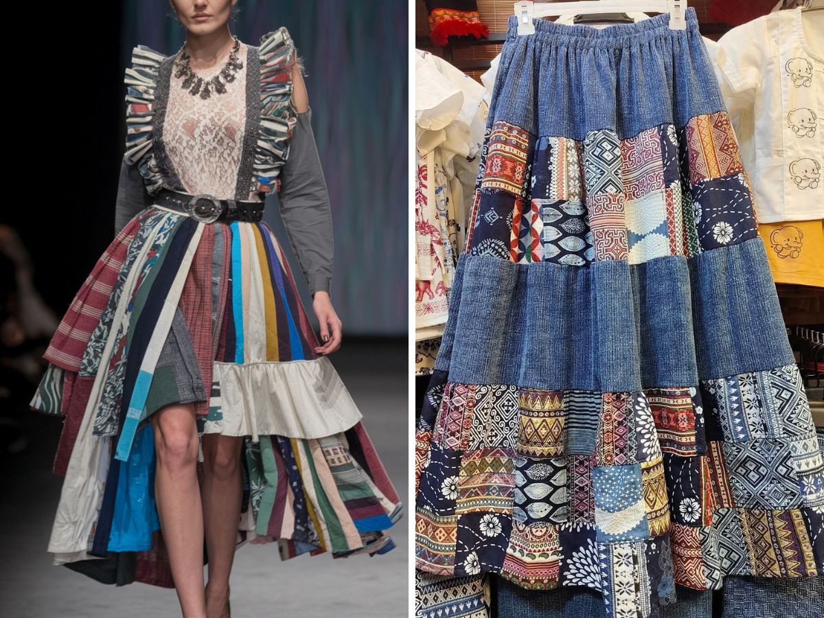 Bạn cũng có thể tạo nên những chiếc váy độc đáo