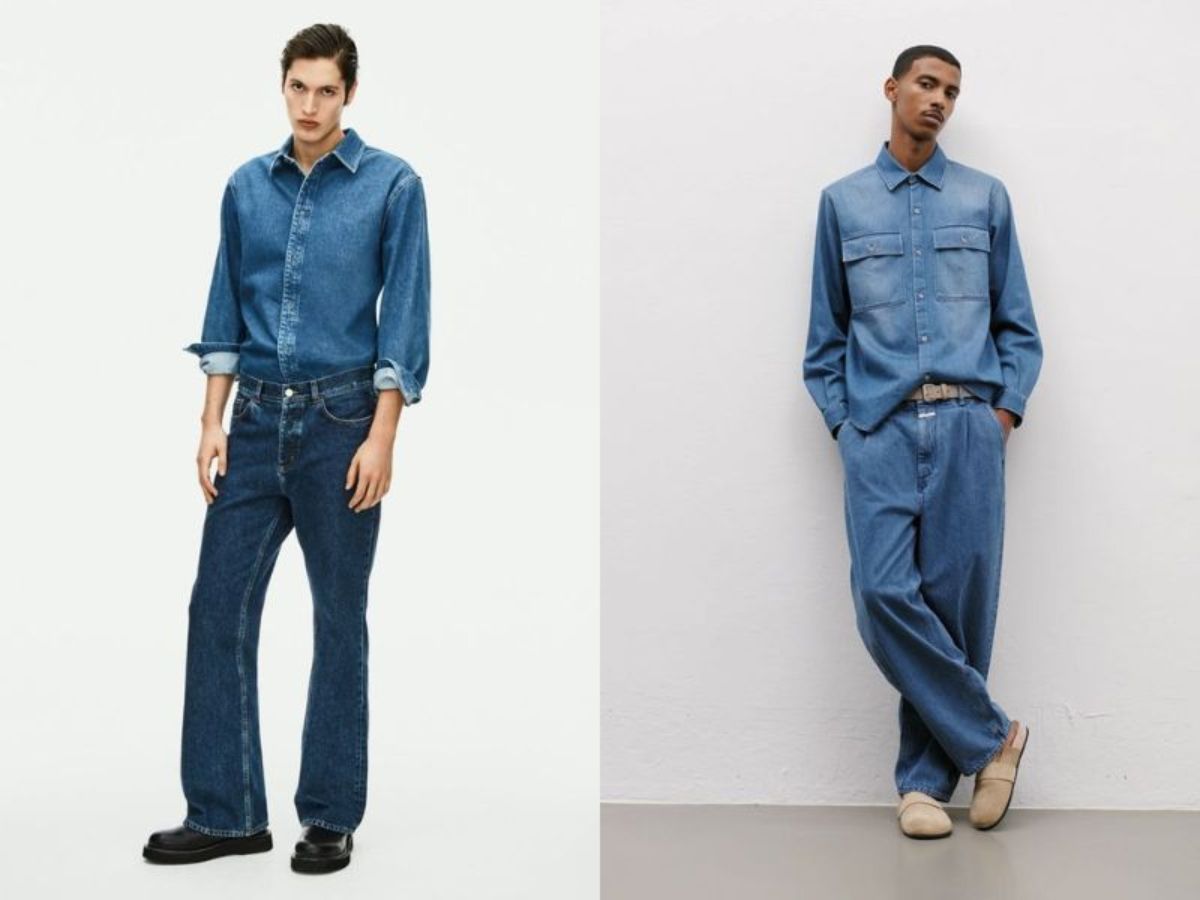 Phóng khoáng với combo cả cây denim double denim trở lại cực chất
