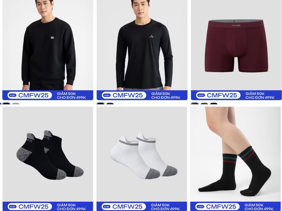 Coolmate luôn hướng đến sản phẩm bền vững cho thị trường Việt Nam