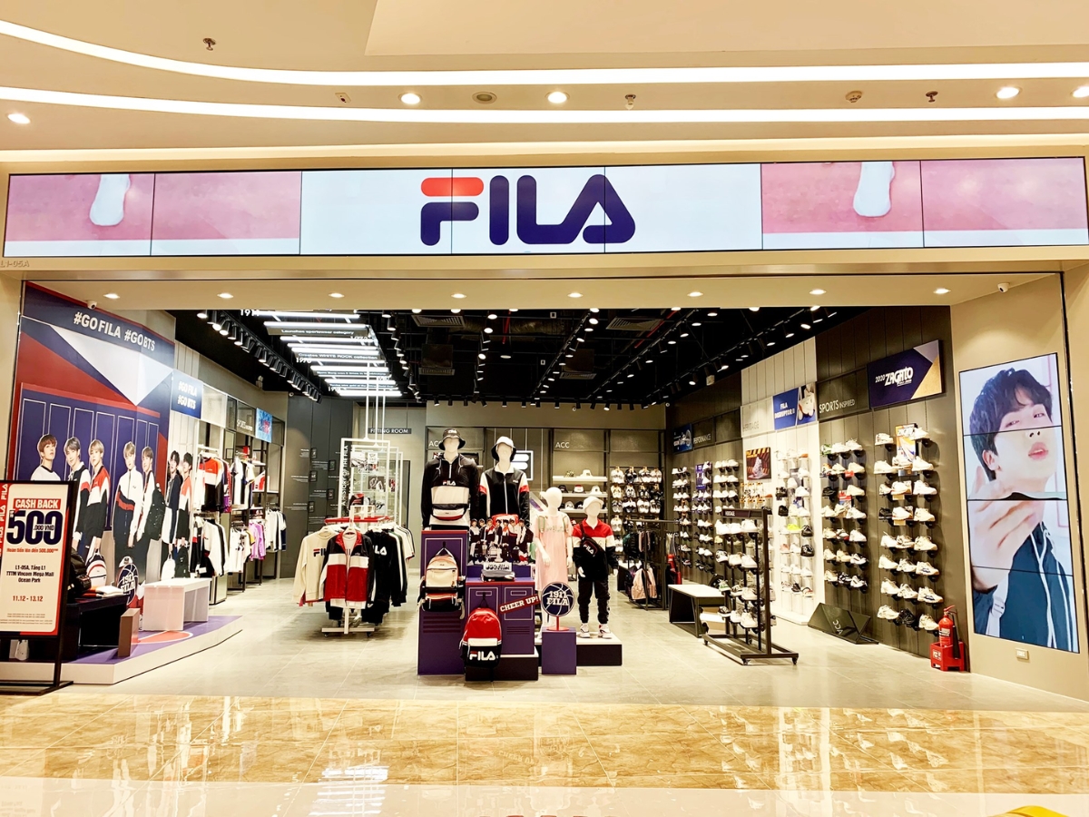 Các địa chỉ bán quần áo Fila chính hãng