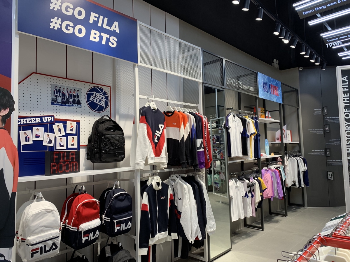 Các địa chỉ bán quần áo Fila chính hãng