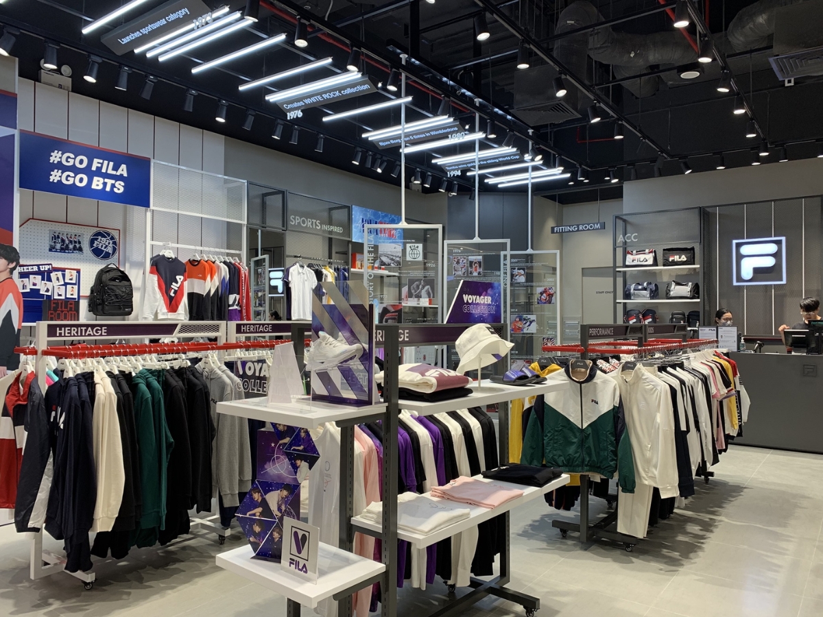 Các địa chỉ bán quần áo Fila chính hãng