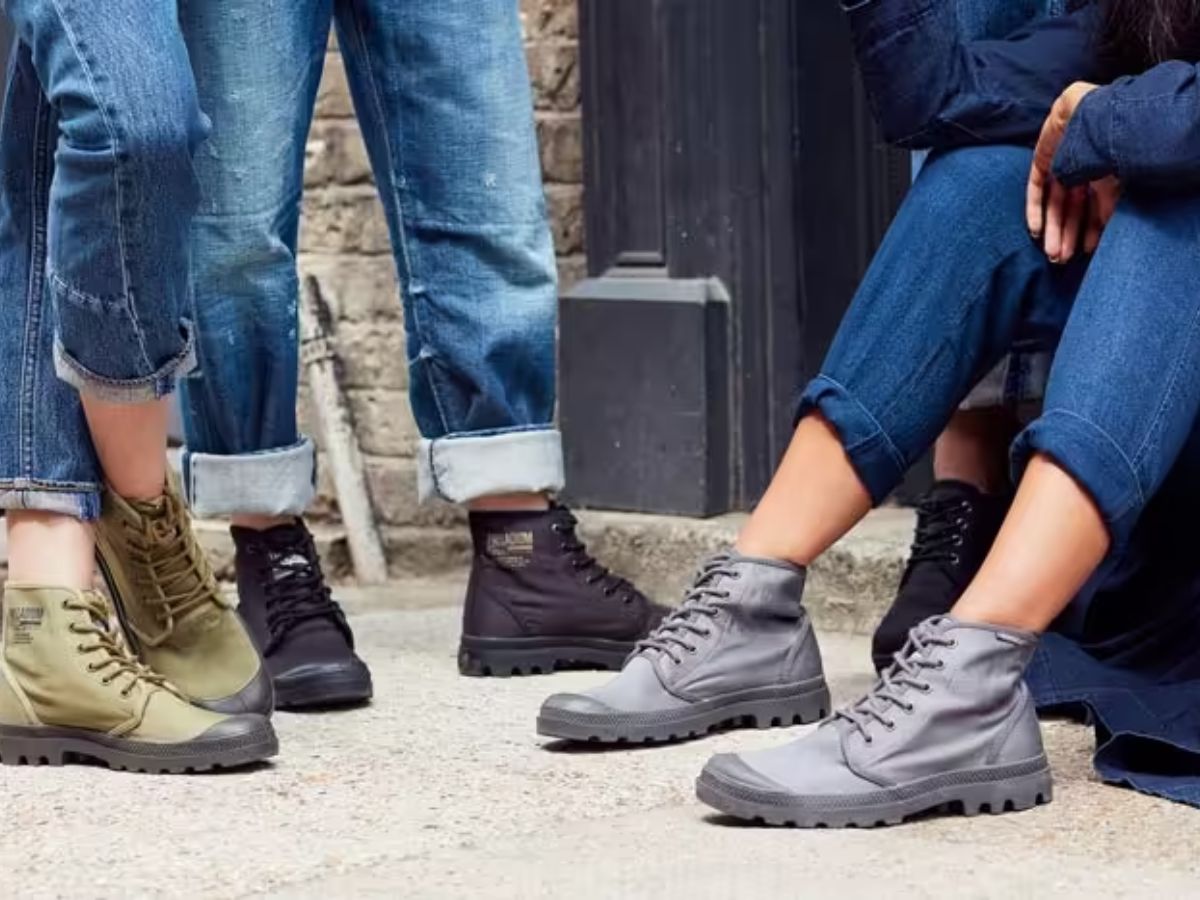 Giày kế thừa tinh thần bền bỉ của quân đội và ứng dụng công nghệ đế cao su