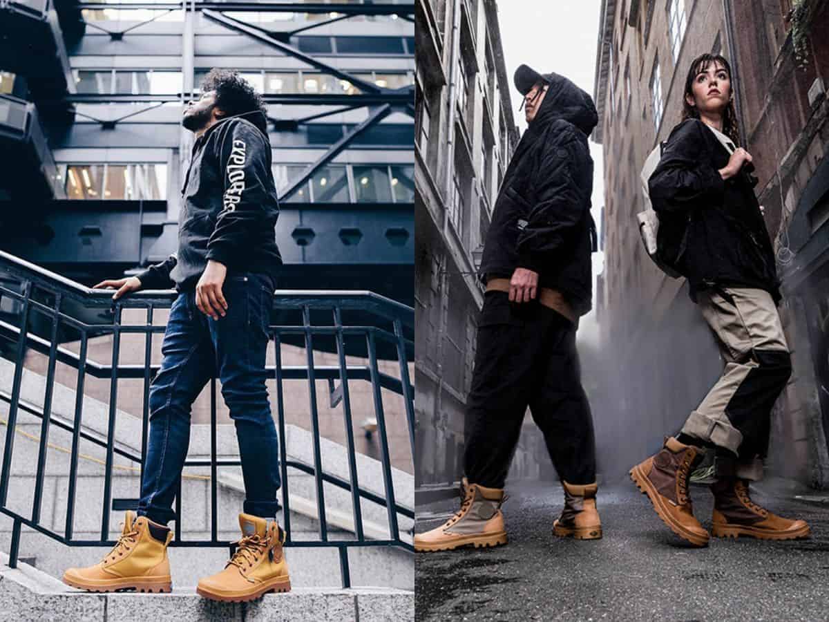 Phối đồ với giày Palladium Pampa Sport Cuff