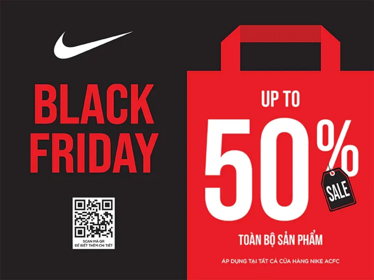 Mua dép Nike chính hãng với giá tốt với các dịp sale lớn như Black Friday, các ngày sale đôi (11/11, 12/12)
