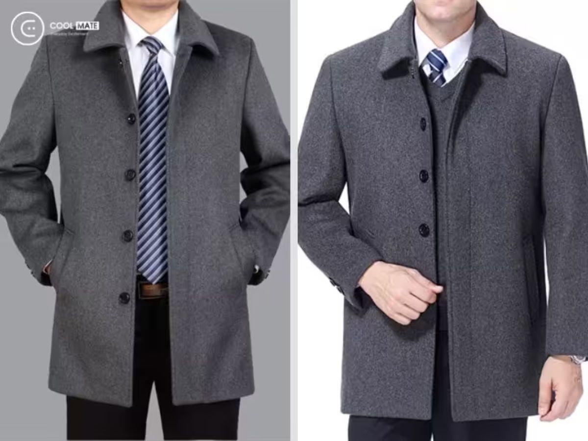 Khám phá áo khoác nam trung niên lịch lãm, trẻ trung