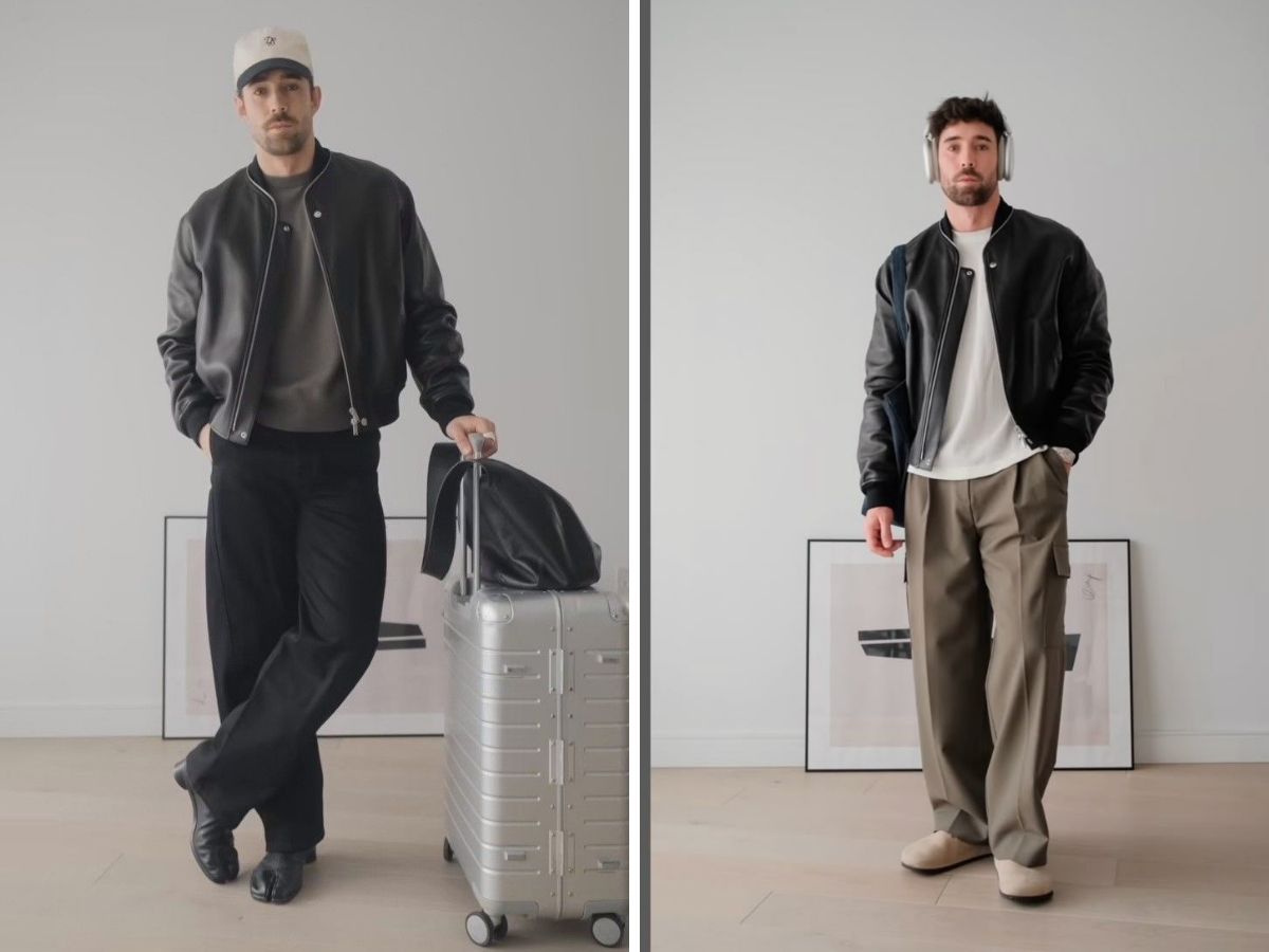 Bomber Jacket da là phiên bản nâng cấp của áo khoác da